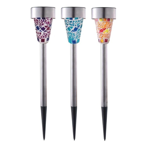 Светильник садовый TDM СС Мозаика на солнечных батареях, сталь, в ассортименте, ДБ