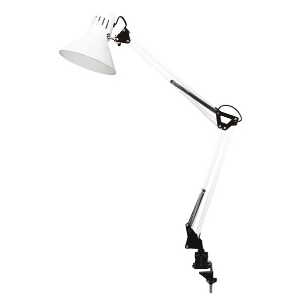 Светильник струбцина TDM 220В, 40Вт, E27 белый