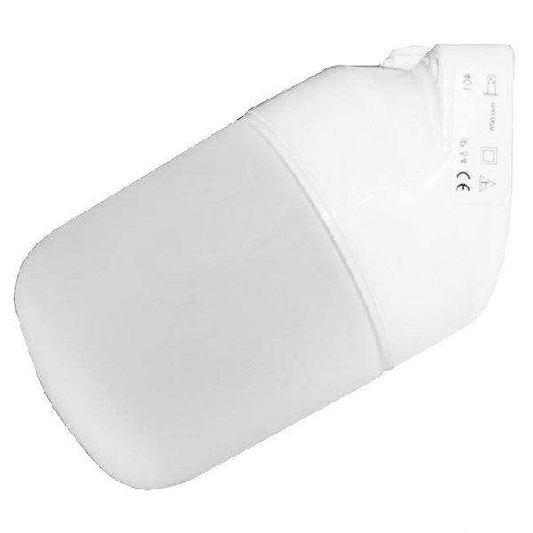 Светильник TDM НПБ400-1 для сауны настенный, наклонный, IP54, 60 Вт, белый,