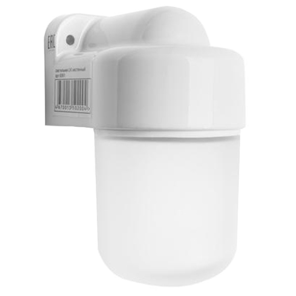 Светильник TDM НПБ400-2 для сауны настенный, угловой, IP54, 60 Вт, белый,