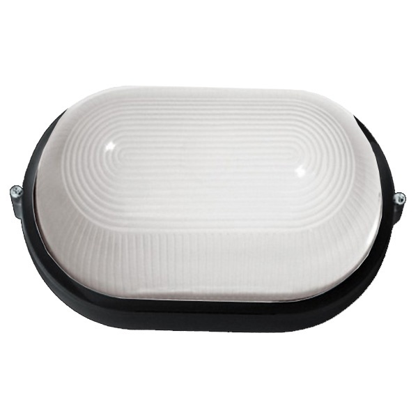 Светильник TDM НПБ1201 черный/овал 100Вт IP54