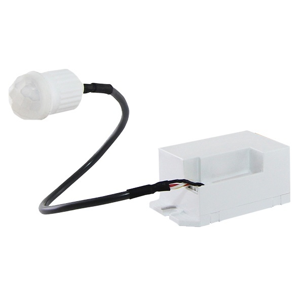 Датчик движения скрытый TDM ДДСк-01 800W 5сек/8мин 6м 10/2000лк, 120(сбоку)+360(сверху)гр IP20/IP44