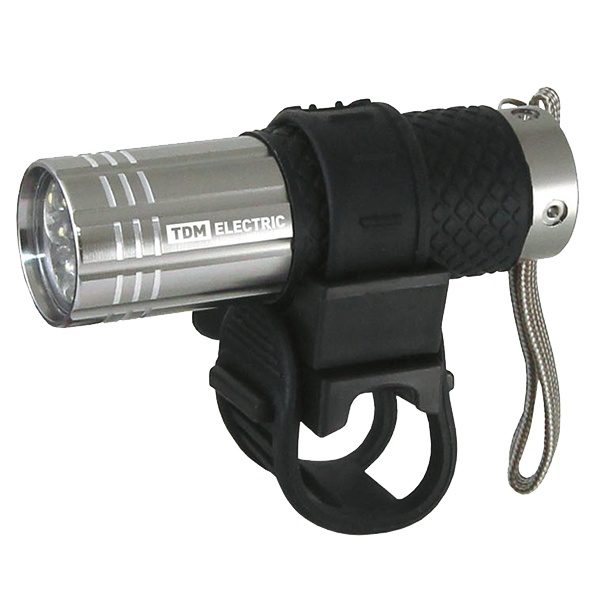 Фонарь светодиодный Велосипедный TDM 2 с креплением 9LED 30Lm/W 3xAAA