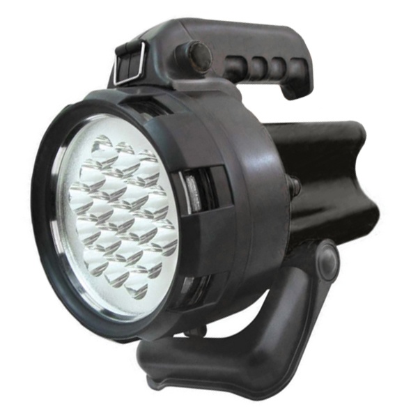 Фонарь светодиодный TDM Прожектор аккумуляторный 1LED 3W (CREE) 44Lm/W, 300m дальность, подставка