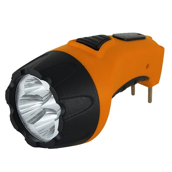 Фонарь TDM Комета 2 ручной аккумуляторный 7LED 0,8Ah 230V встроенная вилка