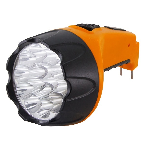 Фонарь TDM Комета 3 ручной аккумуляторный 15LED 1,1Ah 230V встроенная вилка