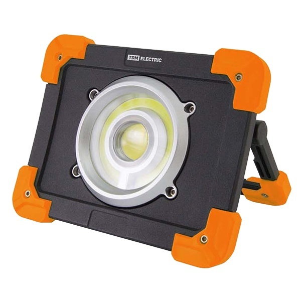 Прожектор переносной светодиодный TDM ФП6 20W 1800Lm Li-Ion 3,7V 6,6Ah USB
