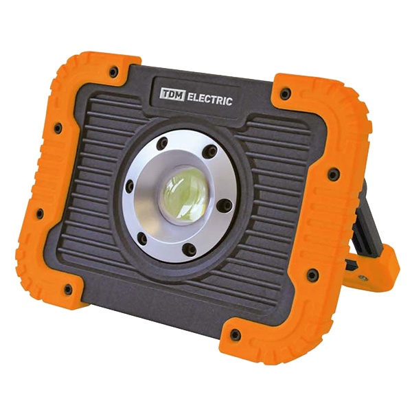 Прожектор переносной светодиодный TDM ФП8 10W 900Lm Li-Ion 3,7V 3Ah USB
