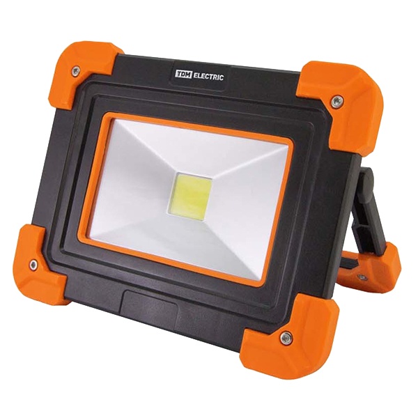 Прожектор переносной светодиодный TDM ФП7 5W 1 COB 350Lm батареи типа 3xAA