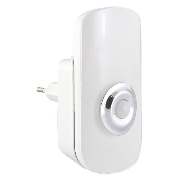 Ночник-фонарь TDM Люкс 1 1х0,5Вт + 9LED, 70лм/Вт, Li-Ion 500mAh, датчик освещ. и движения, 220В