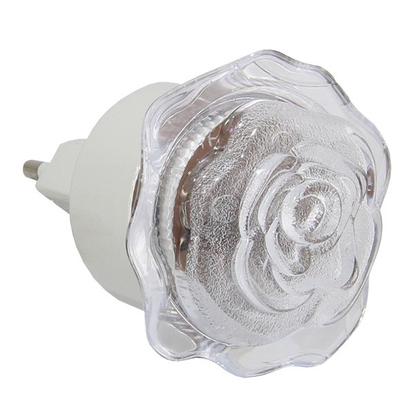 Ночник TDM Роза, с выключателем, 0,4Вт, 220В