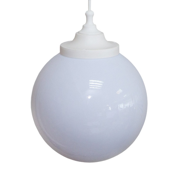 Светильник TDM НСБ 02-60-251 УХЛ4 60 Вт, IP40, шар опал 250 мм, шнур белый