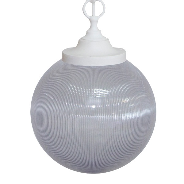 Светильник TDM НСБ 02-60-252 УХЛ4 60 Вт, IP40, шар прозрачный с огранкой 250 мм, цепь белая