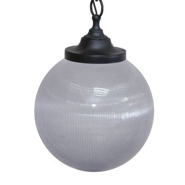 Светильник TDM НСБ 02-60-252 УХЛ4 60 Вт, IP40, шар прозрачный с огранкой 250 мм, цепь черная