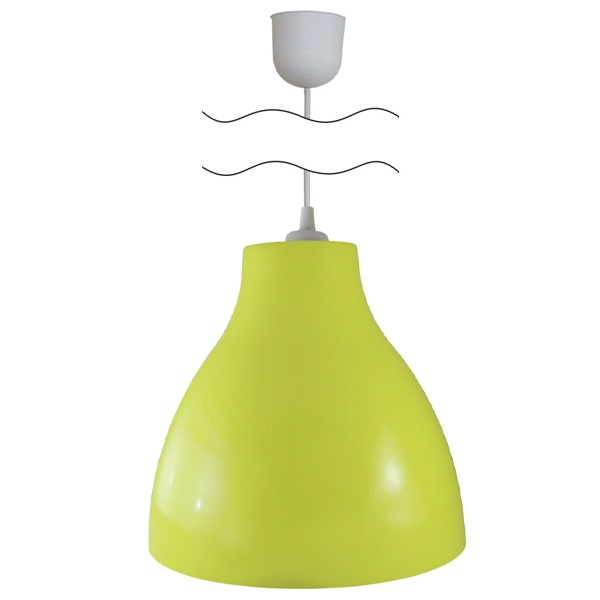 Светильник TDM НСБ 21-60-022 УХЛ4 Melodi желтый, шнур белый