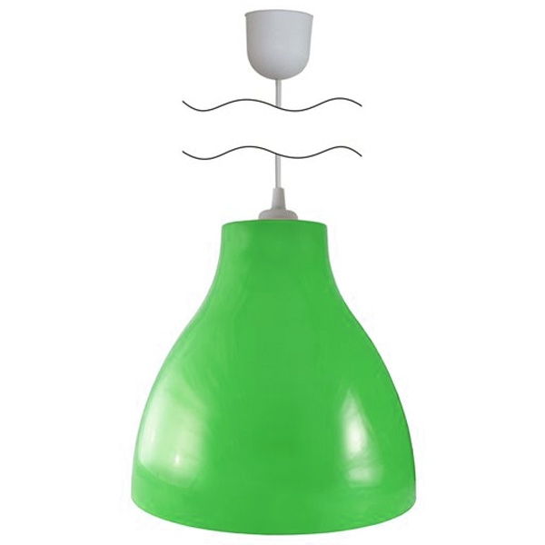 Светильник TDM НСБ 21-60-032 УХЛ4 Melodi зеленый, шнур белый