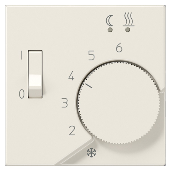 Накладка для термостата теплого пола Jung ECO Profi FTR231U Слоновая кость (бежевый)