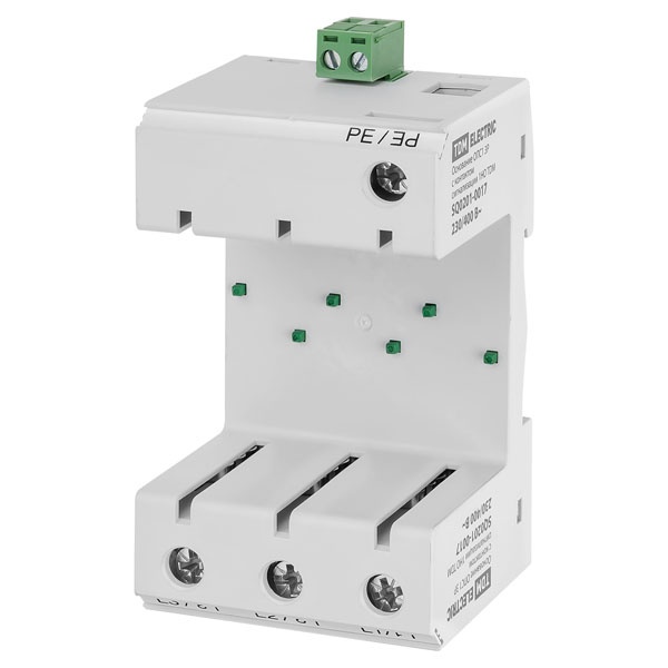 Основание TDM ОПС1 3Р с контактом сигнализации 1НО