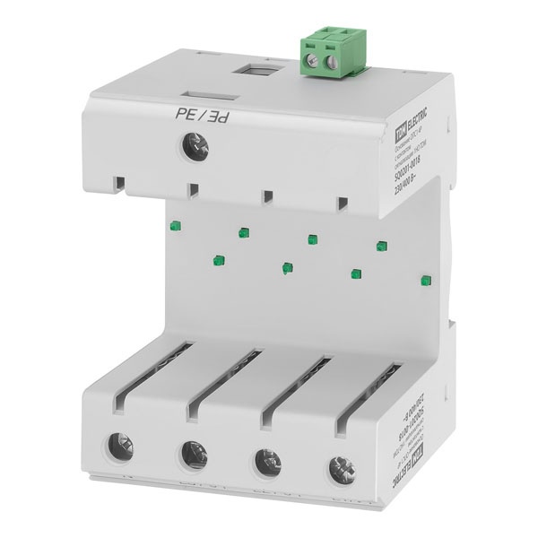 Основание TDM ОПС1 4Р с контактом сигнализации 1НО