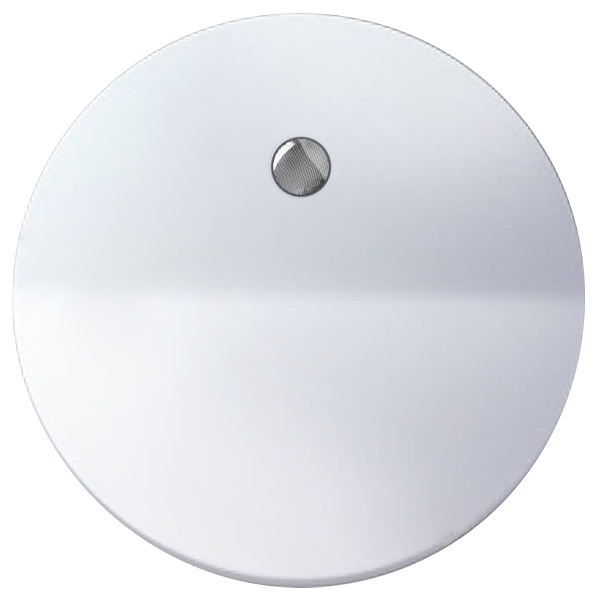 Клавиша Simon 88 одноклавишного выключателя с подсветкой белый