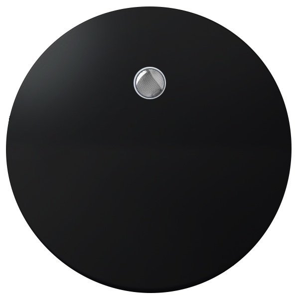 Клавиша Simon 88 одноклавишного выключателя с подсветкой графит