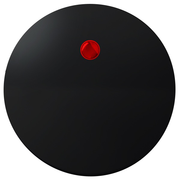 Клавиша Simon 88 одноклавишного выключателя с контрольной подсветкой графит