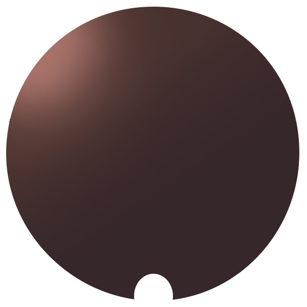 Накладка Simon 88 на кнопочный выключатель со шнуром коричневый