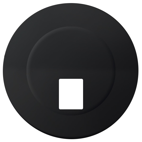 Накладка Simon 88 на розетку телефонную графит