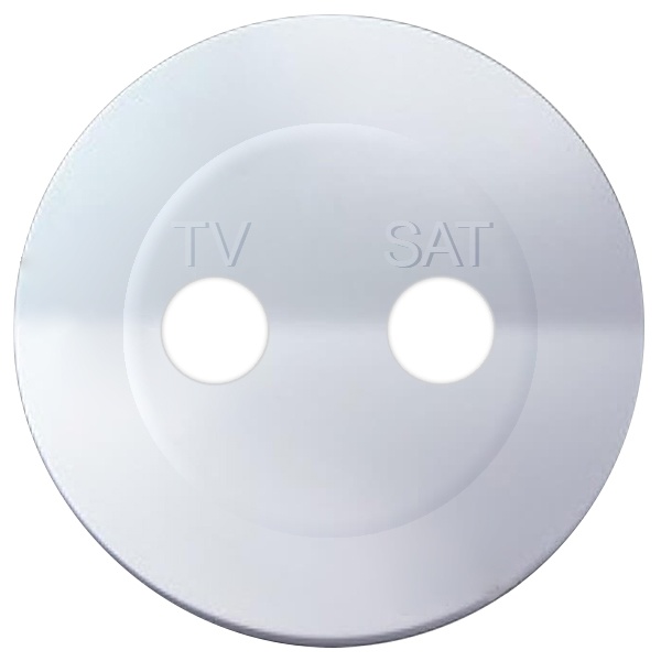 Накладка Simon 88 на телевизионную розетку R-TV+SAT цифровую 75466-,75467-,75468-69 белый