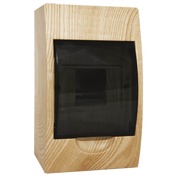 Щит распределительный навесной TDM на 4 модуля под дерево Сосна