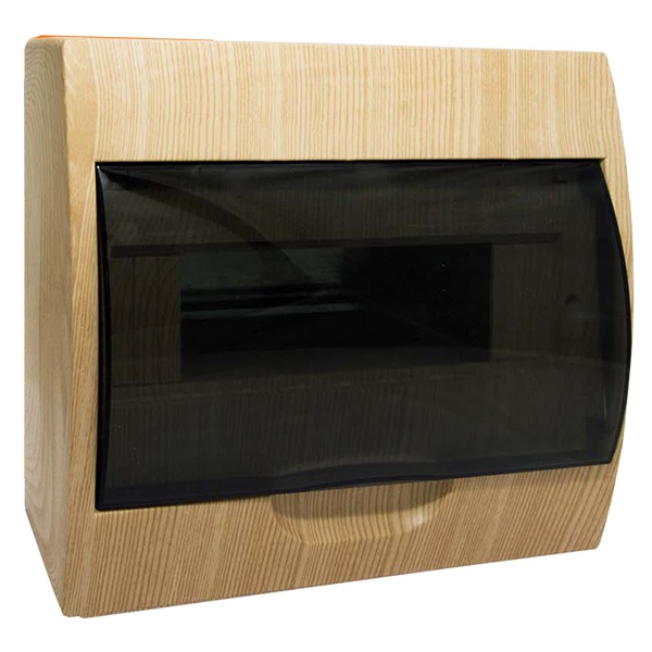 Щит распределительный навесной TDM на 10 модулей под дерево Сосна