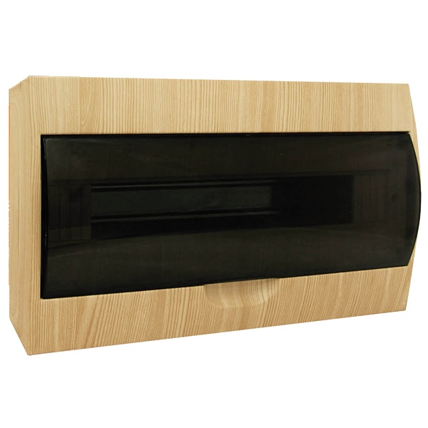 Щит распределительный навесной TDM на 18 модулей под дерево Сосна