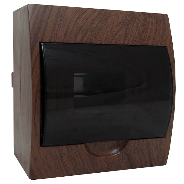 Щит распределительный навесной TDM на 8 модулей под дерево Бук