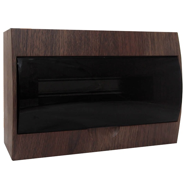 Щит распределительный навесной TDM на 18 модулей под дерево Бук