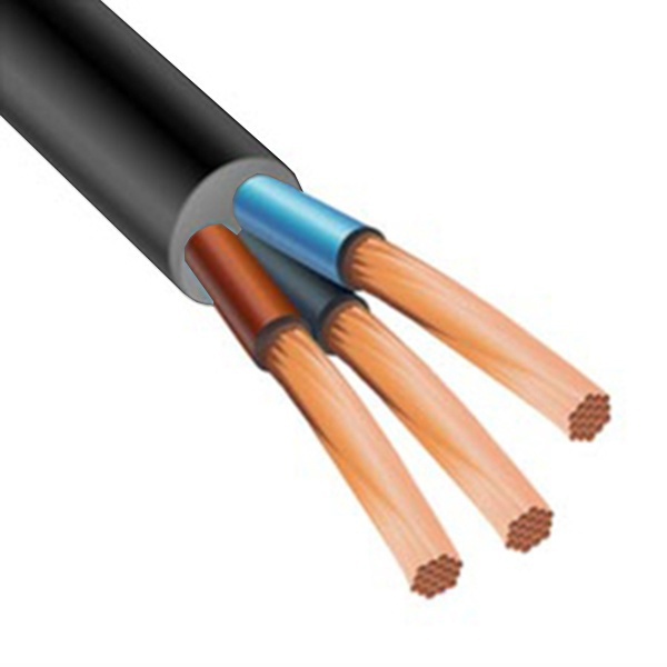 Провод соединительный Конкорд ПВСнг(А)-LS 3х1,5 черный малодымный ГОСТ 7399