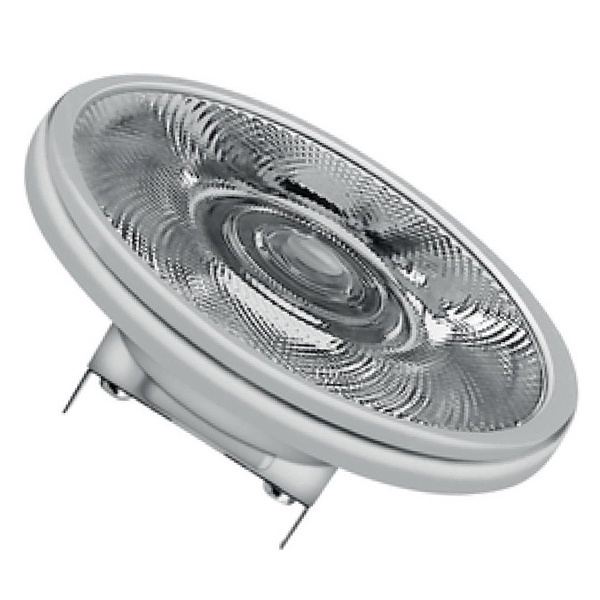 Лампа светодиодная Osram LEDspot AR111 7524 15W/930 3000K 12V G53 24° 800Lm DIM тепло-белый свет