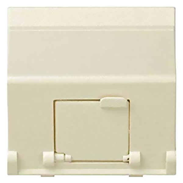 Адаптер Simon 27 со шторками на 1 коннектор AMP и SYSTYMAX широкий модуль, слонов