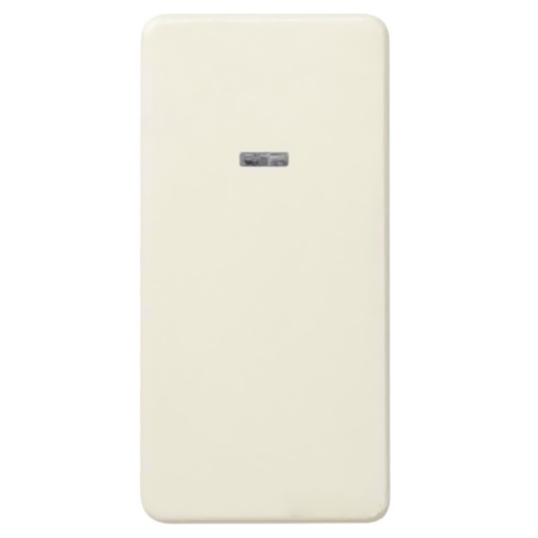 Выключатель однополюсный с подсветкой Simon 27 10А 250В узкий модуль, слоновая кость (бежевый)