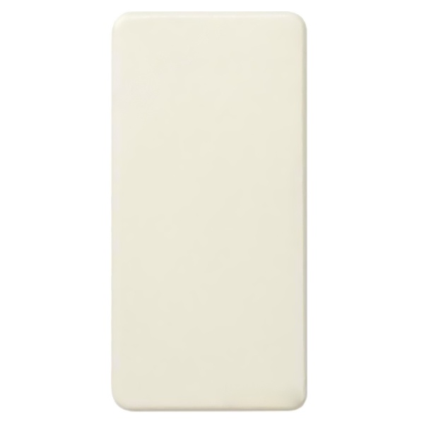 Выключатель одноклавишный проходной Simon 27 10А 250В узкий модуль, слоновая кость (бежевый)