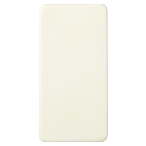 Выключатель одноклавишный кнопочный Simon 27 10А 250В узкий модуль, слоновая кость (бежевый)