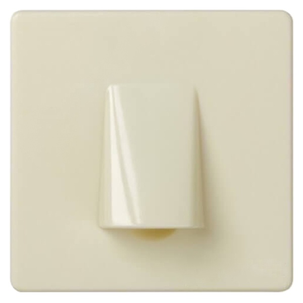 Кабельный вывод Simon 27 с фиксатором для кабеля широкий модуль, слоновая кость (бежевый)