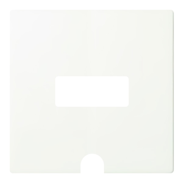 Накладка Simon 27 на зарядное устройство (розетка USB + кабель с разъемом micro-USB), белый