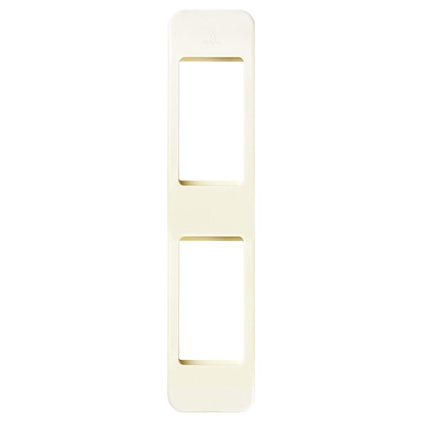 Рамка Simon 27 узкая с суппортом на 2 узких модуля 32х153мм, слоновая кость (бежевый)