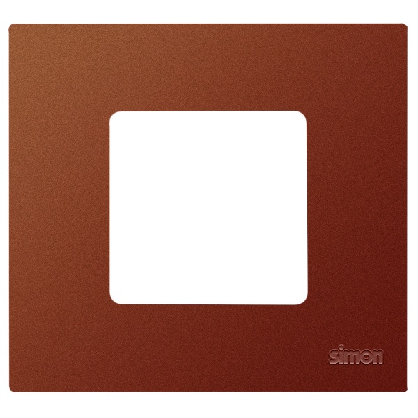 Накладка декоративная на рамку базовую Simon 27 1 пост Play Arctic, оранжевый