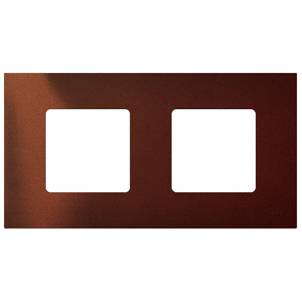 Накладка декоративная на рамку базовую Simon 27 2 поста Play Arctic, оранжевый