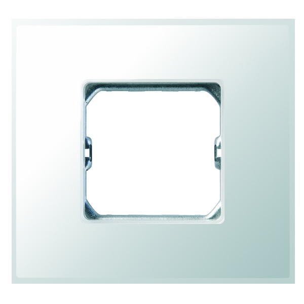 Рамка Simon 27 Neos 1 пост (+суппорт), матовый белоснежный