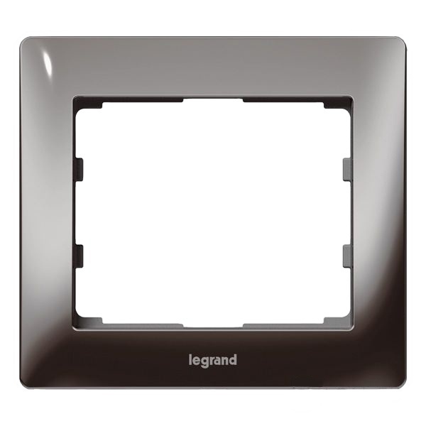 Рамка Legrand Galea Life 1 пост Black Nickel