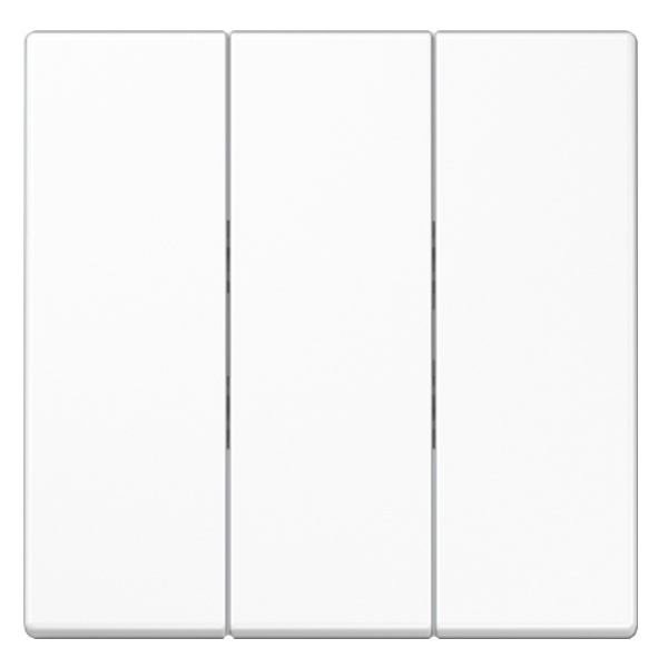 Клавиша Jung LS для трехклавишного выключателя Белый