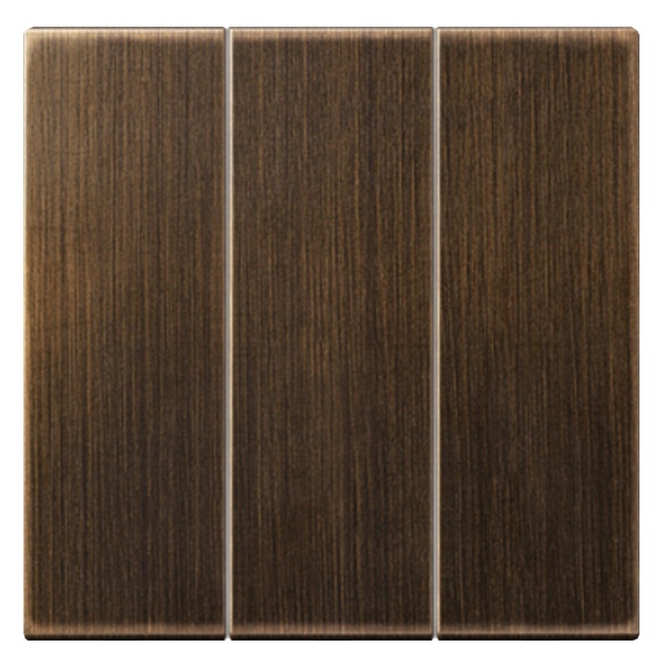 Клавиша Jung LS для трехклавишного выключателя Латунь Antik