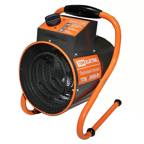 Тепловая пушка ТПК TDM в круглом корпусе 3 кВт 220В